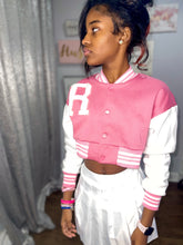 Load image into Gallery viewer, Pink Passion Varsity Jacket
