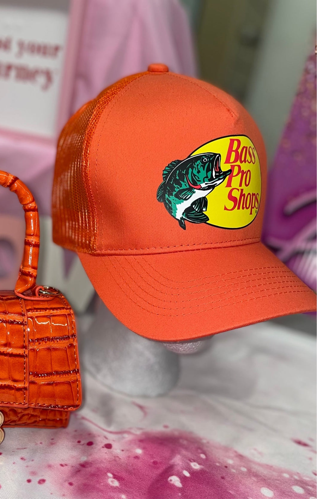 Orange Crush Trucker